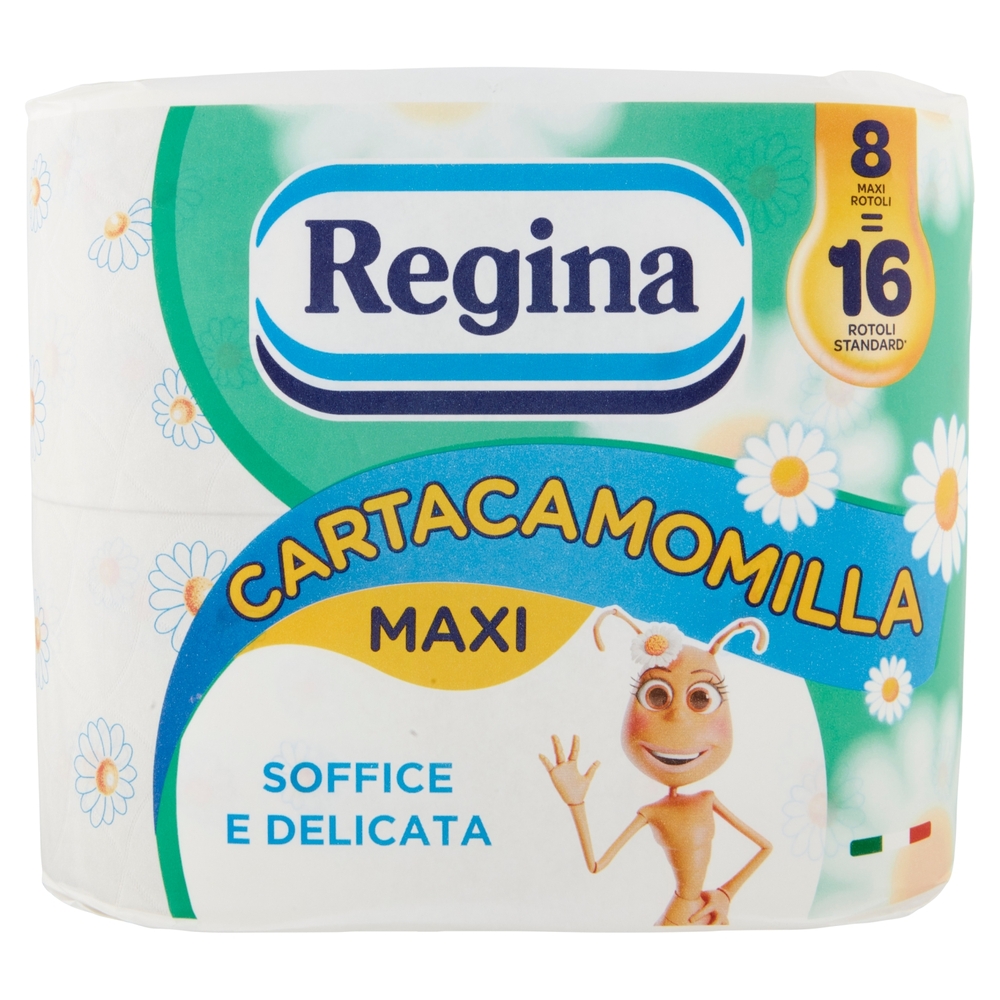 Regina Cartacamomilla carta igienica 8 rotoli